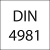 Soustružnický nůž HM DIN4981 pravý 25x16x140mm P25/30 WILKE