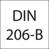 Ruční výstružník D206 HSS tvar B 16,0mm FORMAT