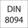 Strojní výstružník DIN8094 K10 tvar B 17,0mm FORMAT
