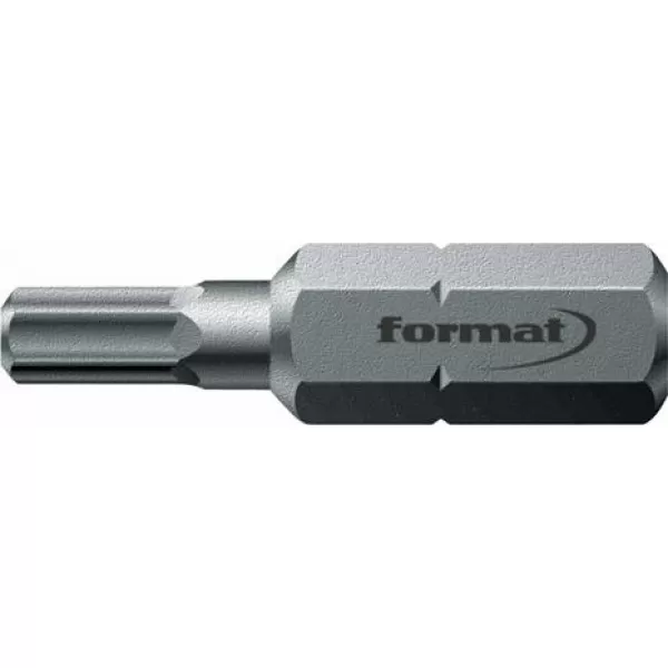 Bit šroubovací tvrdý typ 1/4" DIN3126C6,3 vnitřní 6-hran, 4x25mm FORMAT