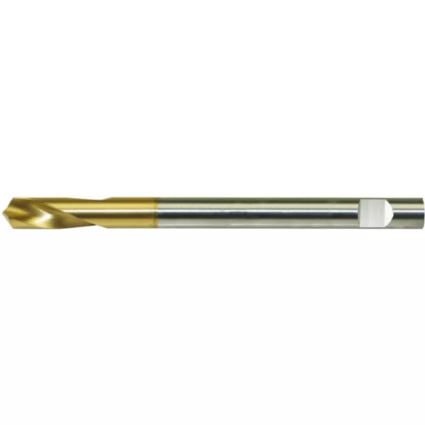 Návrtový vrták NC dlouhý DIN1835 HSSCo5 TiN tvar B 120° válcová stopka 8,0mm FORMAT