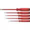 Sada šroubováků VDE 5 ks, drážka v krabici Classic PB Swiss Tools