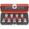 Sada adaptér-bity 1/2" T20 do T60 9 ks. FORMAT
