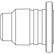 Opalová tryska 0G132BE/SB pro sadu pájení plynem Independent Ersa