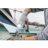 Nůžky na plech ideál pákový převod a 2-složková rukojeť, levé 230mm Erdi
