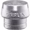 Hlava kladiva s měkkým čelem SIMPLEX hliník 80mm HALDER