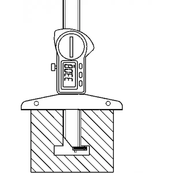 Měřicí nástavec pro Hloubkoměr HP