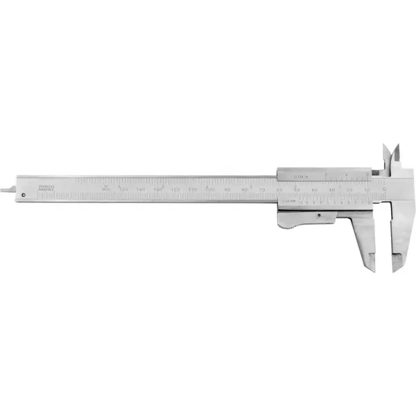 Posuvné měřítko s aretací 150mm vlevo FORTIS