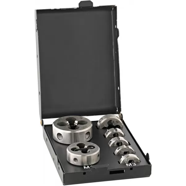 Sada závitových oček EN22568 HSS M3-M12 kov FORTIS