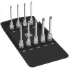 Sada nástrčných klíčů dlouhé, přídržná funkce Torx 1/2" 9 ks. Wera 05004212001