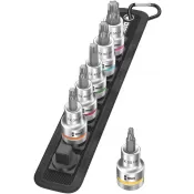 Sada nástrčných klíčů s přídržnou funkcí 1/2" Torx 6 ks. Wera 05003997001