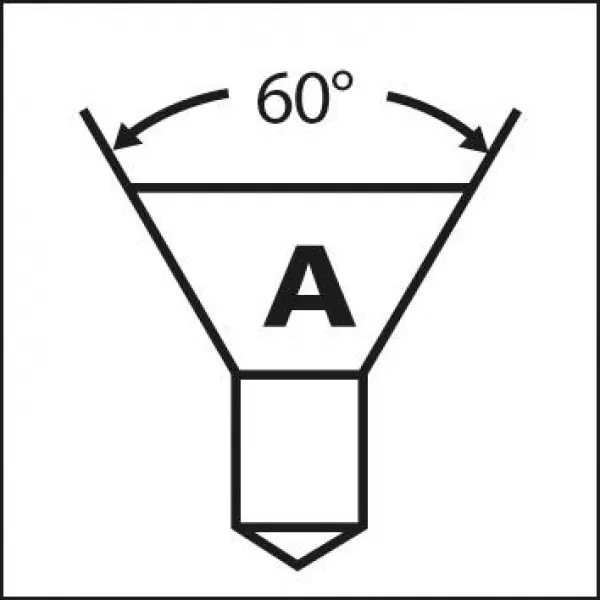 Středicí vrták tvrdokov tvar A 60° 4mm FORMAT