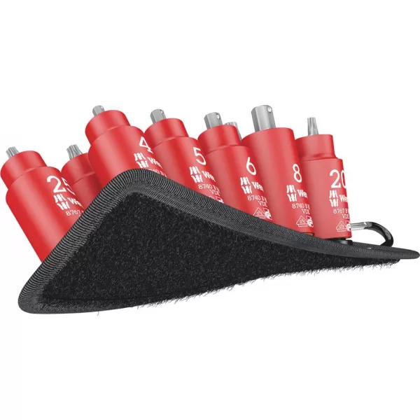 Sada nástrčných klíčů 3/8" VDE T20-45 4-8mm Wera 05004930001