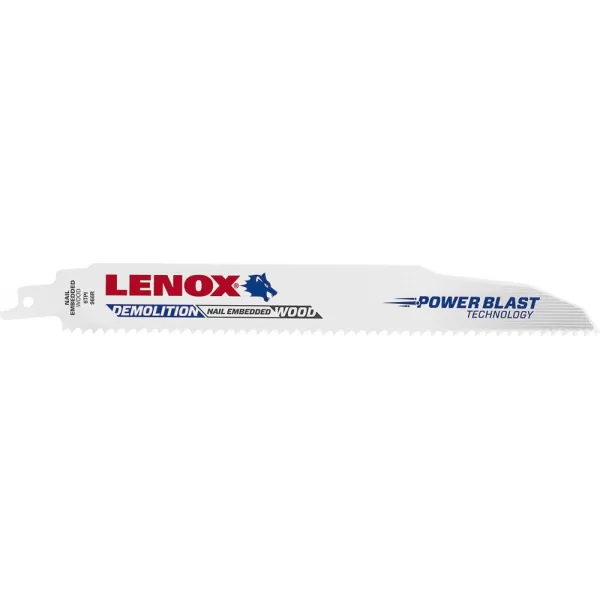 List pro savlovite pily 229x25x1,6mm 6zubu 2ks./baleni LENOX