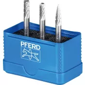 Sada frézek, HSS, 6 mm 3dílná, A-C-K Ø 6mm, ozubení Z3 PFERD