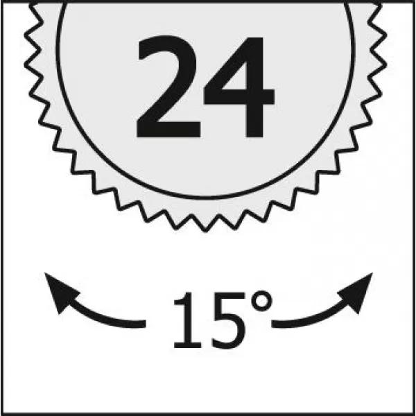 Ráčna s přepínací páčkou 1/4" 24zubů 129mm GEDORE