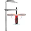 Šroubovací svěrka ocel. 2-složková rukojeť 250x120mm sklopná rukojeť Bessey