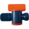 Uzaviraci kohout, 2ks. pro hadice na chladivo 1/4" NPT vnejsi zavit LOC-LINE