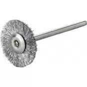 Kartáč hrncový  nerez vlnitý 15x0,1mm Lessmann