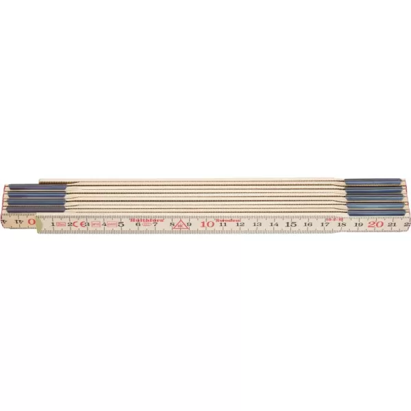 Skládací metr bříza 2m přírodní HULTAFORS