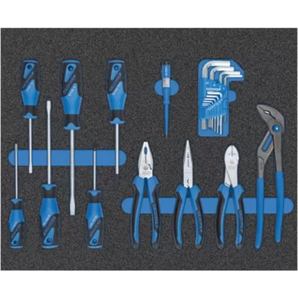 Dílenský vozík Smartline s vybavením nářadí 172 ks GEDORE