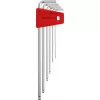 Sada imbus klíčů v plast.držáku 6 ks 1,5-5mm dlouhé Kul.hlava PB Swiss Tools