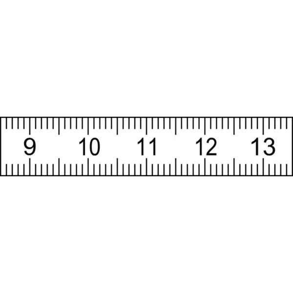 Metr svinovací 3mx16mm bílý FORMAT