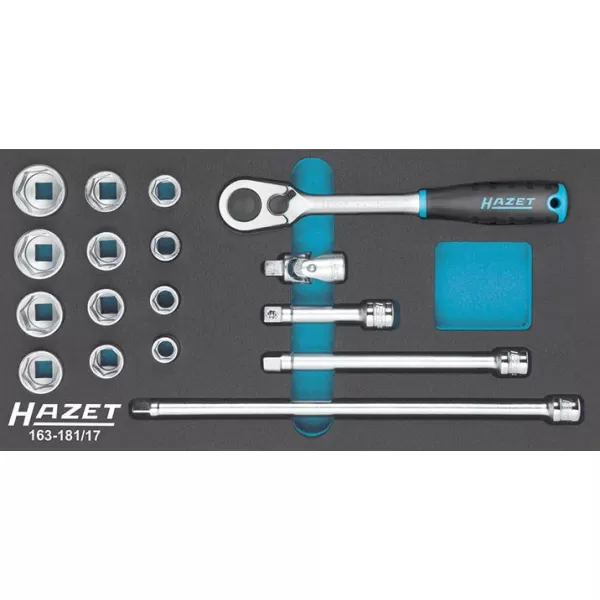 Modul pro nástroje 163-181/17 Nástrčný klíč 3/8" HAZET