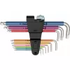 Sada imbus klíčů Multicolor nerez 9 ks. Wera 05022669001