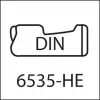 Vrták do kovu tvrdokov FIRE stopka 6537-HE 3xD 7,94mm GÜHRING
