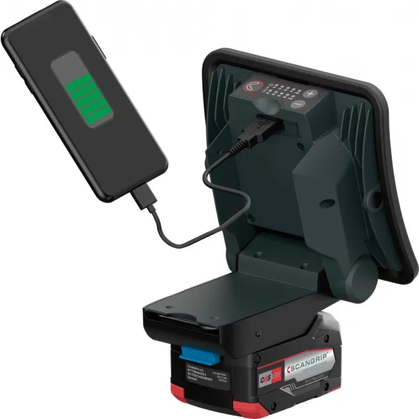 Aku. pracovní svítidlo NOVA 2 CONNECT 200-2000 lum. bez bat. SCANGRIP