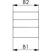 Stupňovitá upínací podpěrka DIN6318 320/282,5-320mm AMF