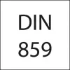 Ruční výstružník D859 HSS 4,0mm BECK