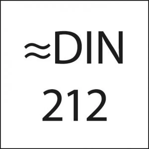 Strojní výstružník NC dílenská norma HSS-Co 11,98 mm FORMAT