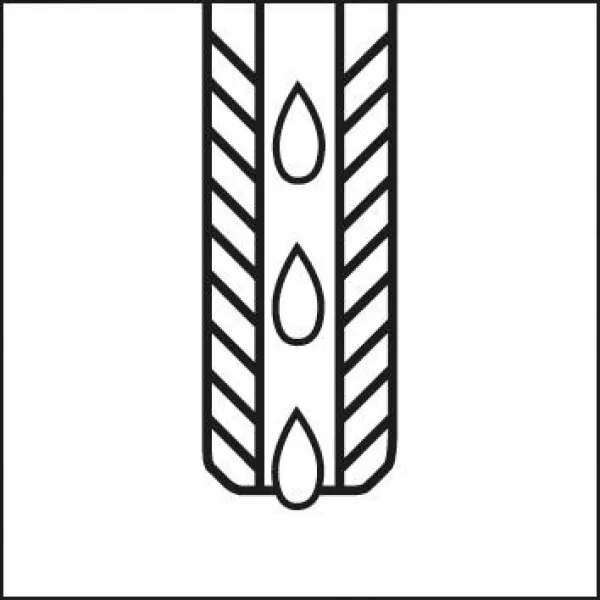 Vrták do kovu tvrdokov FIRE vnitřní chlazení stopka 6537HE 3xD 7,14mm GÜHRING