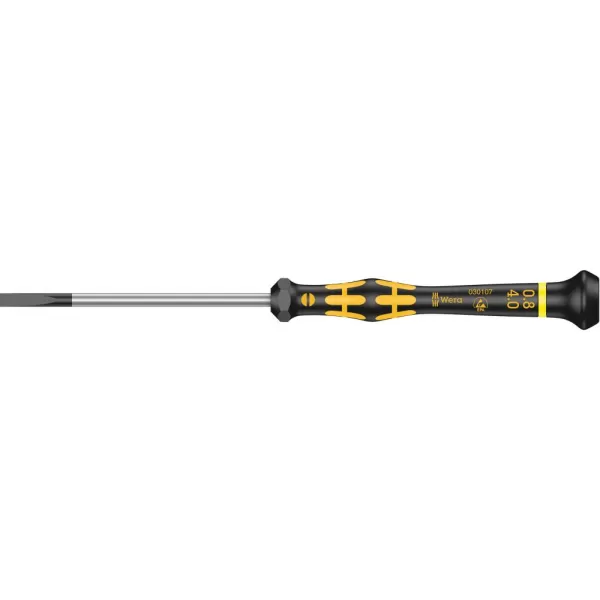 Sada šroubováků ESD pro elektroniku plochý 1,2x0,25x40mm Wera 05030100001