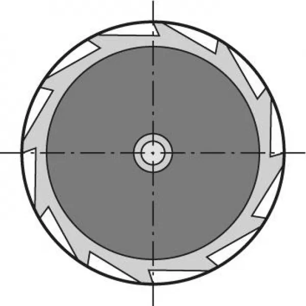Fréza na úzké drážky krátká DIN850 HSSCo8 TiALN typ N tvar D 28,5x5mm FORMAT