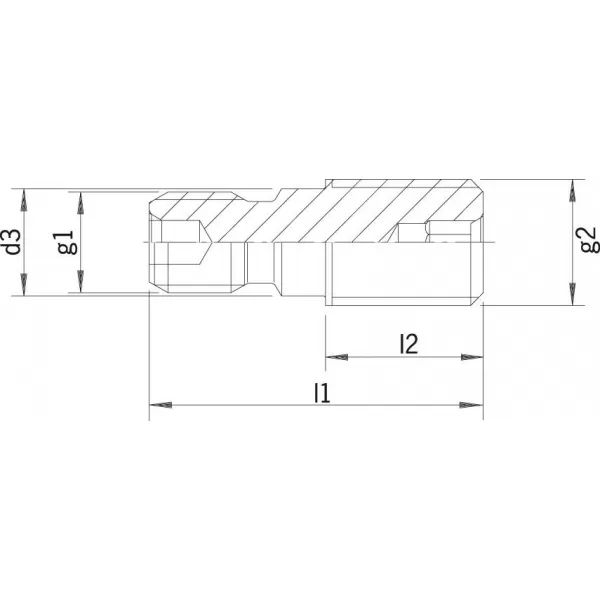 Utahovací čep, poklop SK40-M16 S20x2 HAIMER