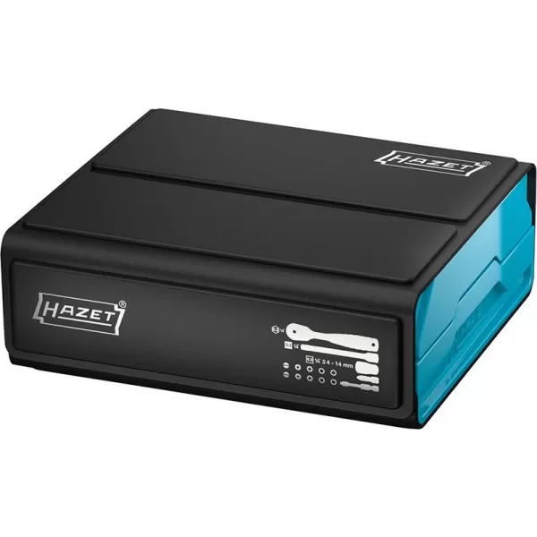 Sada nástrč. klíčů 1/4" 2200SC-2 50dílná ve SmartCase Hazet