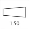 Kuželový ruční výstružník DIN9 HSS 2,50mm FORMAT