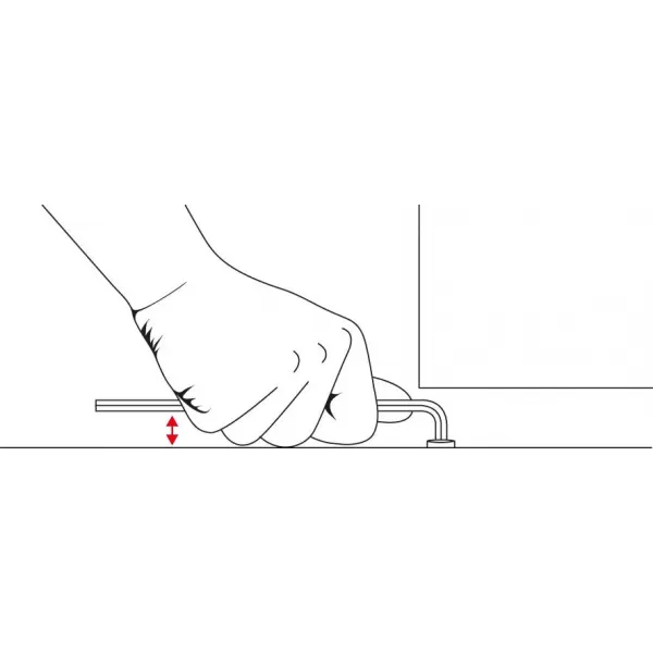 Klíč imbusový 90+100° krátký Rainbow 8mm kul.hlava PB Swiss Tools