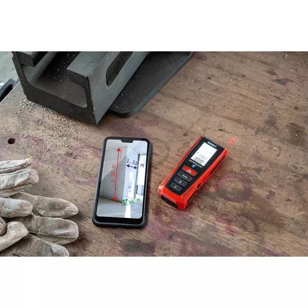 Laserový dálkoměr METRON 60 BT Včetně příslušenství Sola