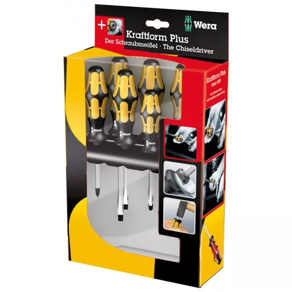 Sada šroubováků 4-hran plochý/PH 6ks Wera 05018283001
