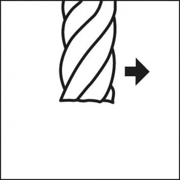 Fréza na úzké drážky krátká DIN850 HSSCo8 TiALN typ N tvar D 28,5x5mm FORMAT