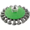 Kuželový kartáč nerez M14 splétaný 115x0,5mm FORMAT