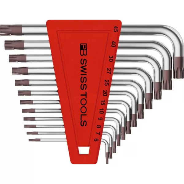 Sada imbus klíčů v plast.držáku 12 ks T6-T45 PB Swiss Tools
