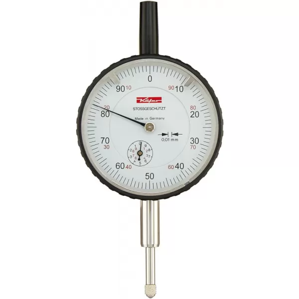 Přesný úchylkoměr M 2 S nárazu-odolný + přesné nastavení ukazatele KÄFER