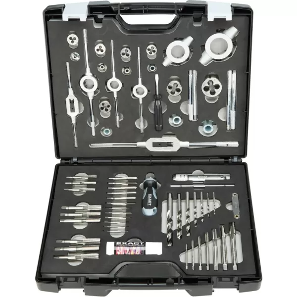 Sada závitníků M3-M12 HSS 61ks EXACT