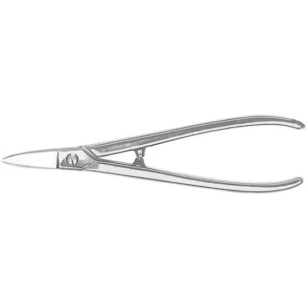Zlatnické nůžky rovné poniklování 180mm Erdi