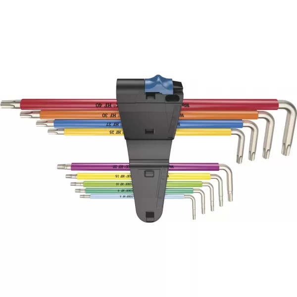 Sada imbus klíčů dlouhé Color 9 ks Wera 05022689001